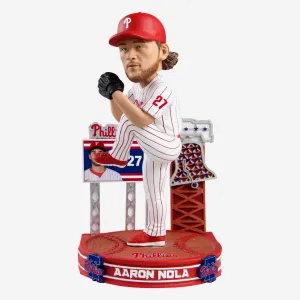 Aaron Nola Philadelphia Phillies Light The Bell Bobblehead