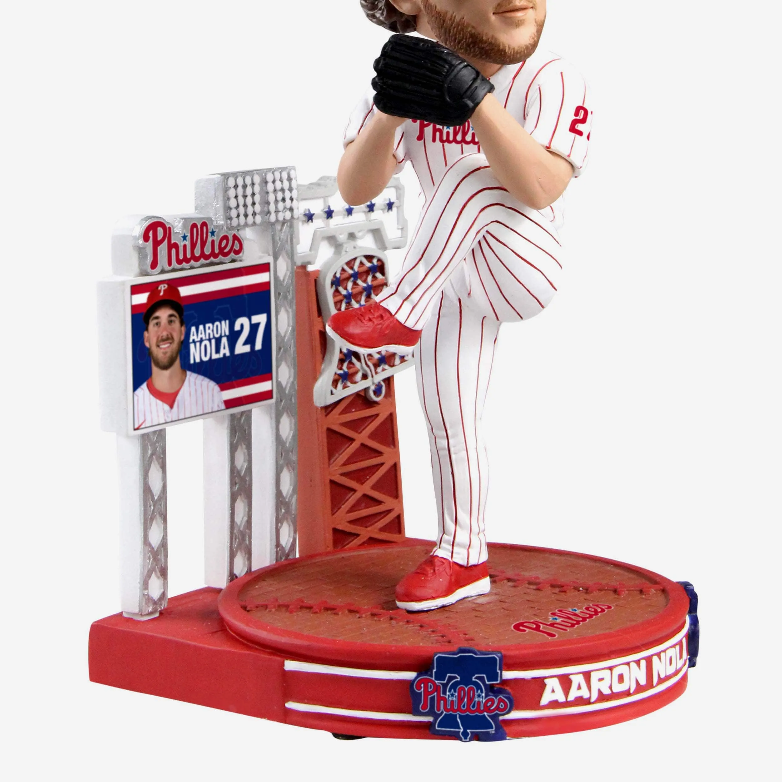 Aaron Nola Philadelphia Phillies Light The Bell Bobblehead