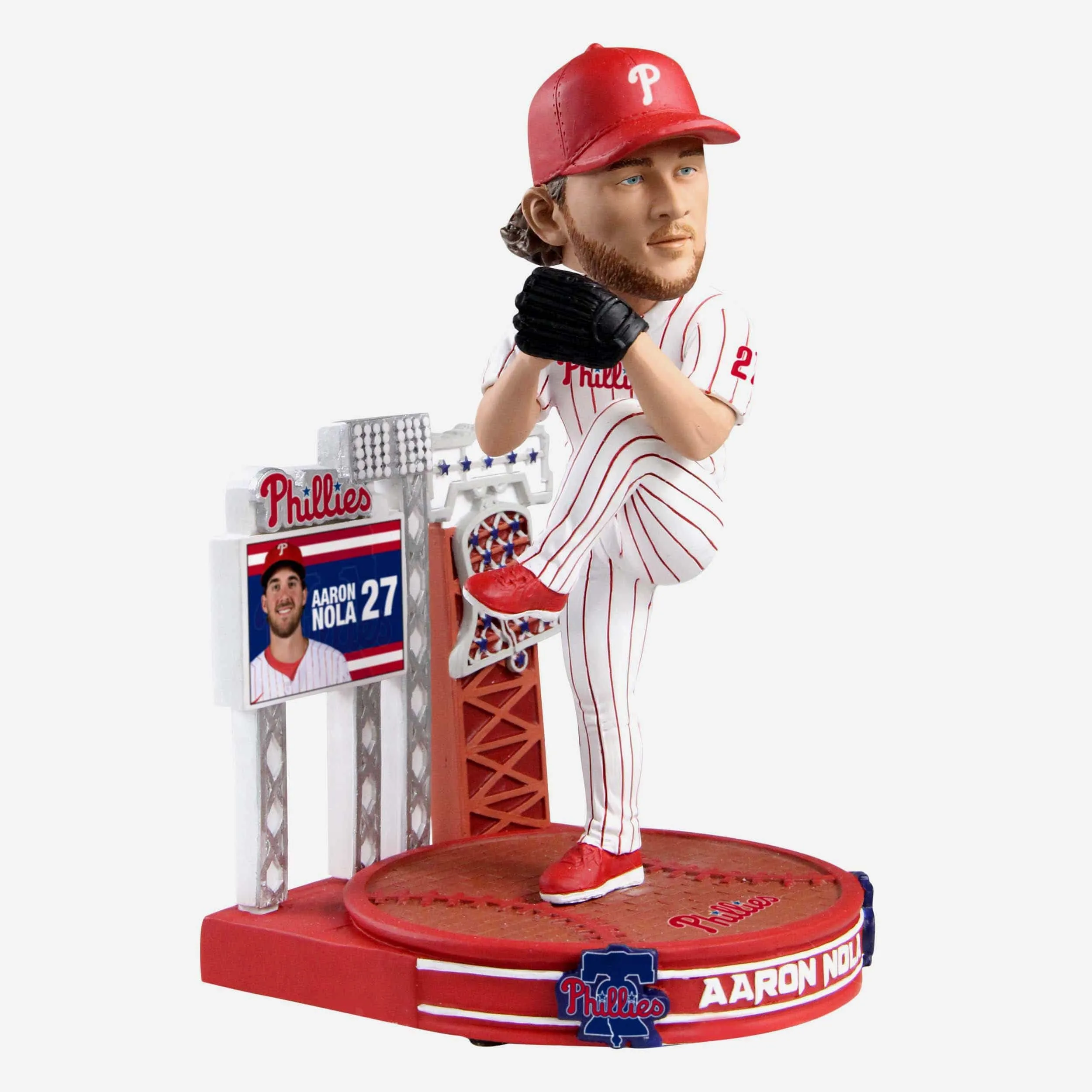Aaron Nola Philadelphia Phillies Light The Bell Bobblehead