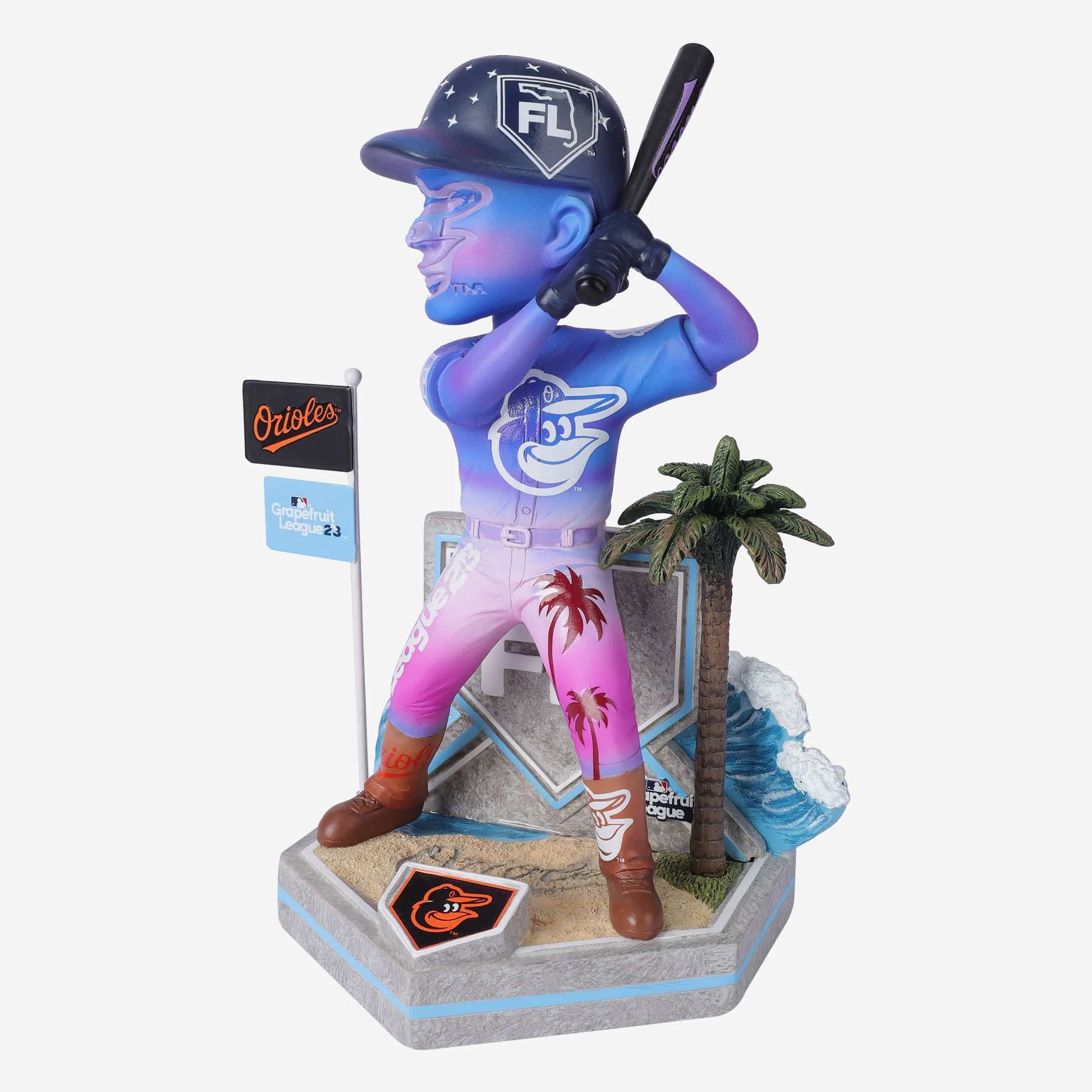 Baltimore Orioles Grapefruit League Bobbles On Parade Bobblehead