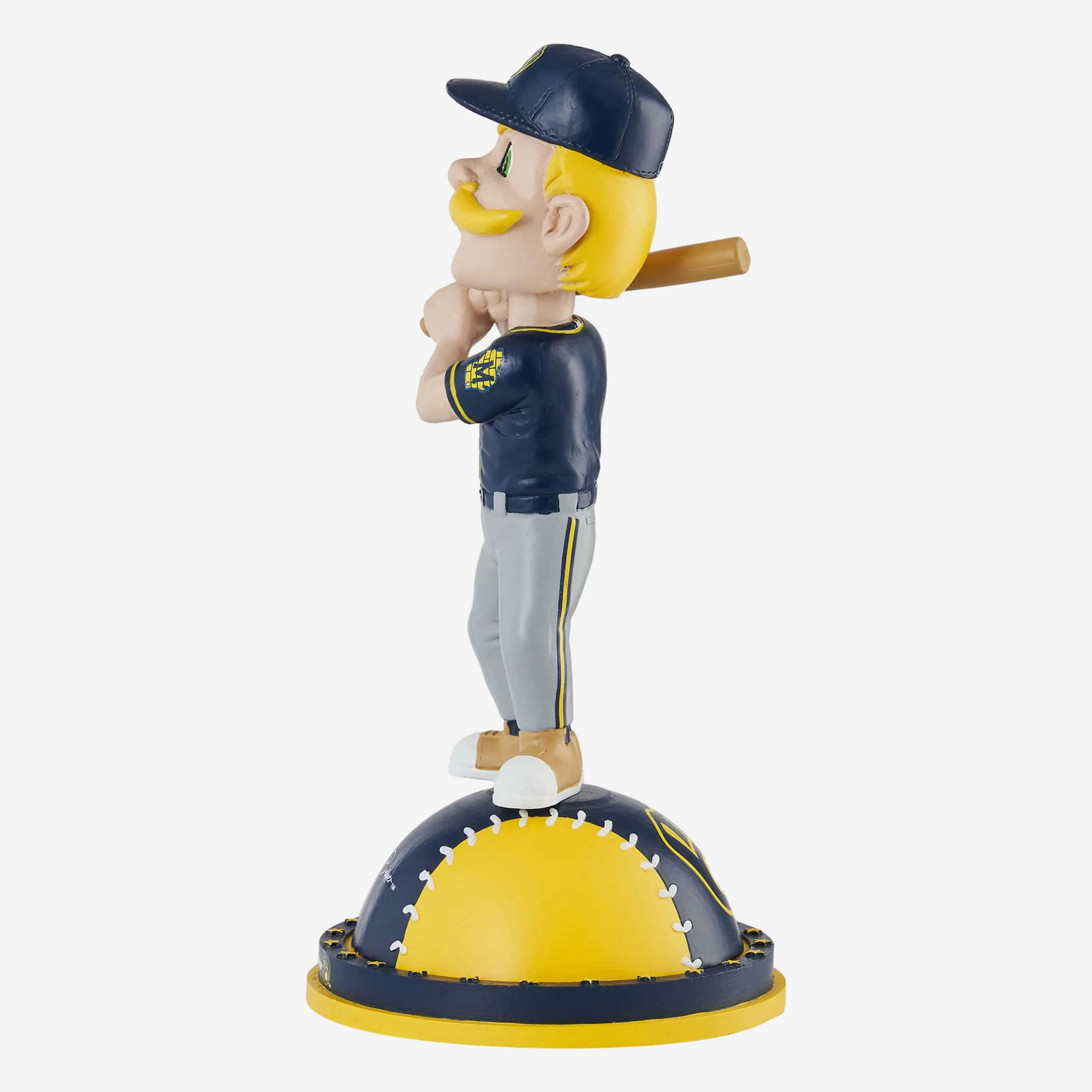Bernie Brewer Milwaukee Brewers Magnetic Stadium Base Mascot Bobblehead