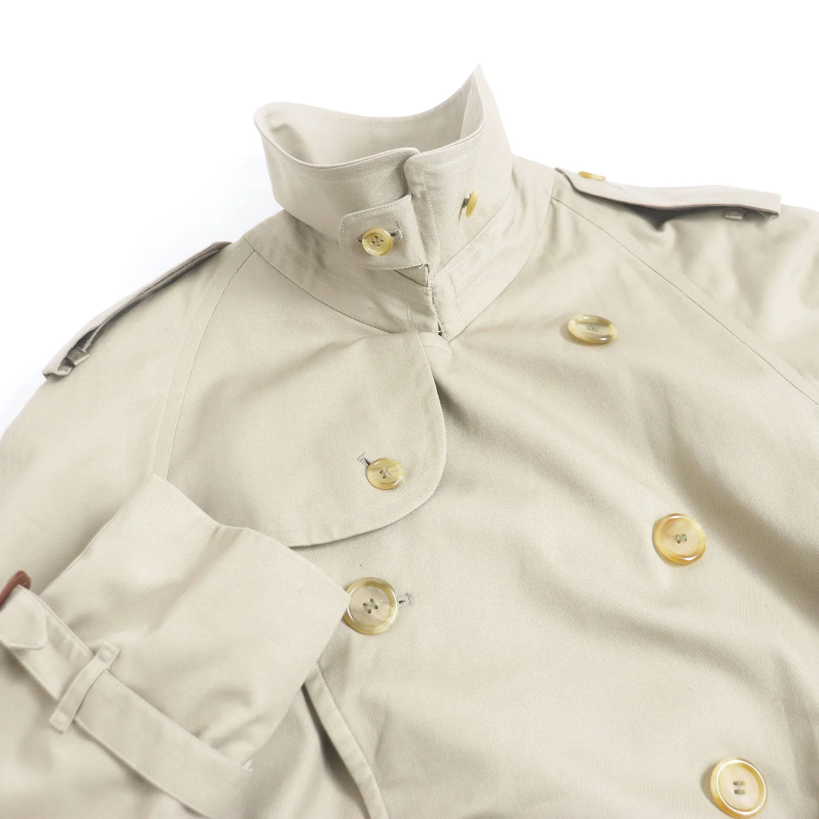 Burberry Vintage Trench Coat Beige 46