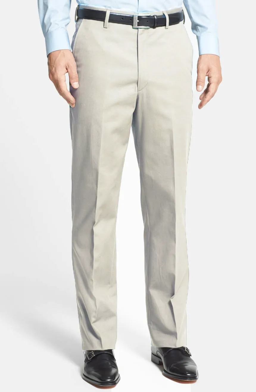 Charleston Khakis Fine Line Stretch Twill<br>Trim Fit