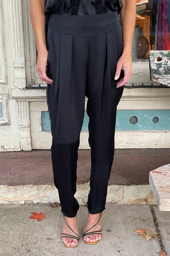 Harris Straight Leg Pant - Black