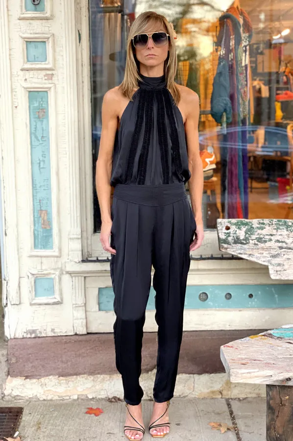 Harris Straight Leg Pant - Black