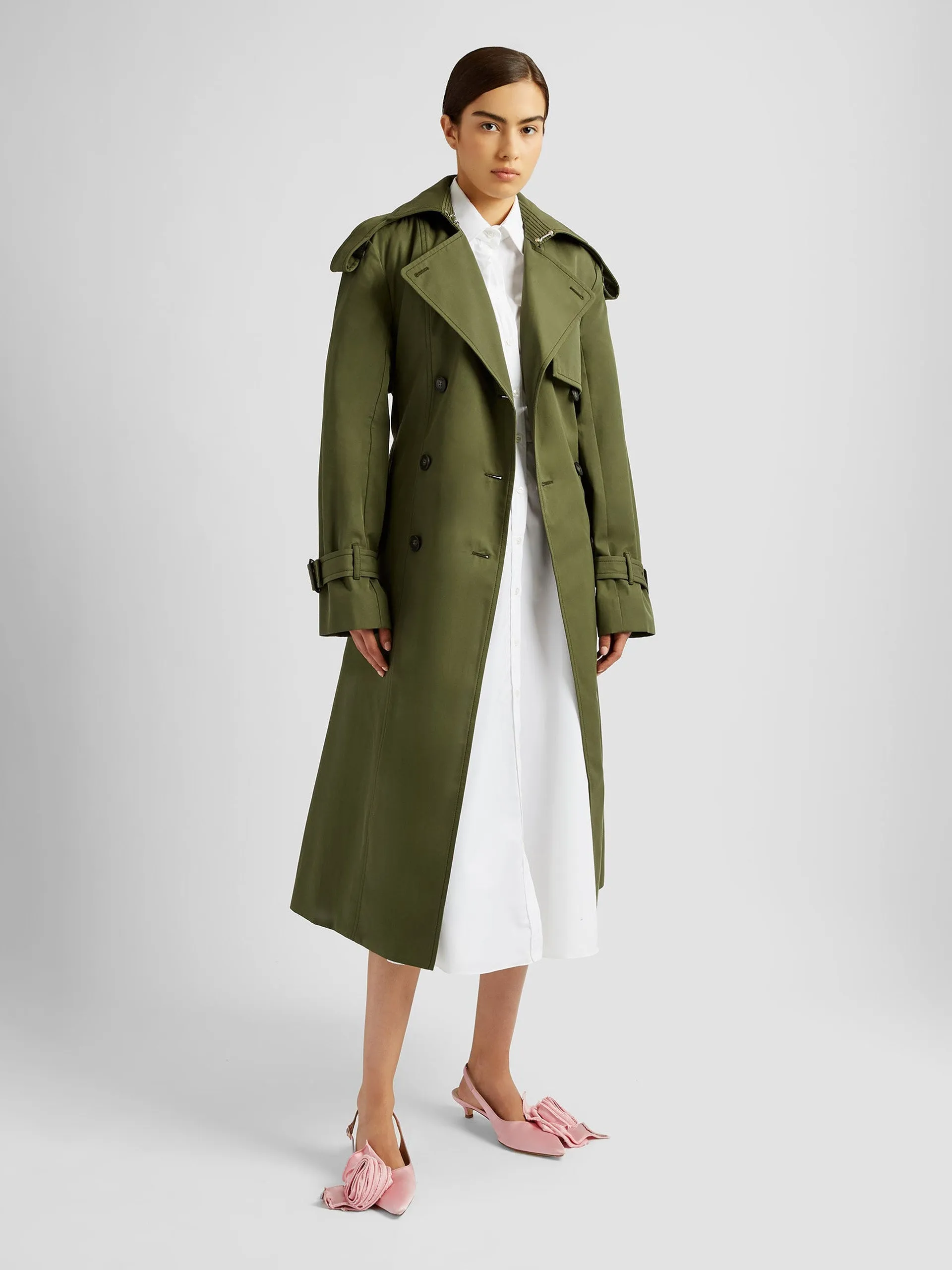 Hybrid trench coat