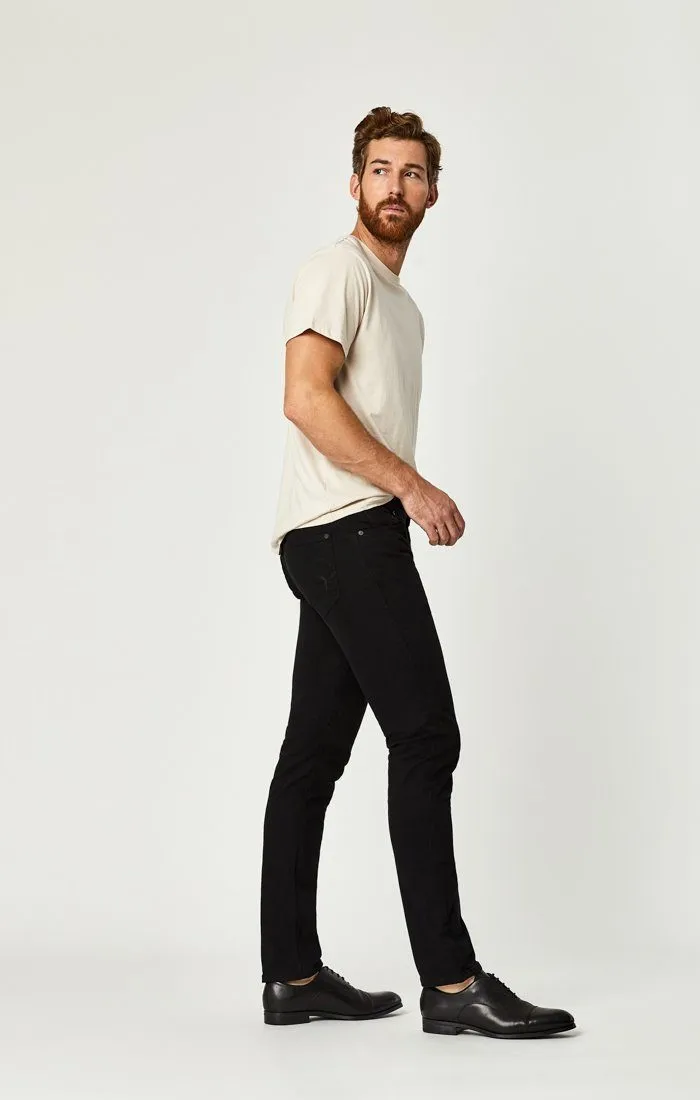 JAKE SLIM LEG IN BLACK WILLIAMSBURG