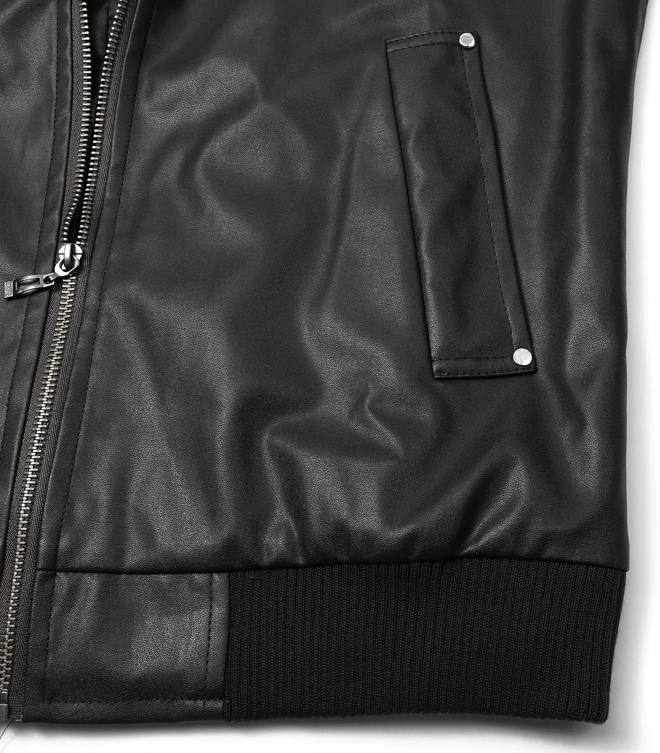 Mens Jacket Casual Windproof Bomber Jackets Full Zip Windbreaker Jackets Warm Winter Padded Coats Zip Up Jacket