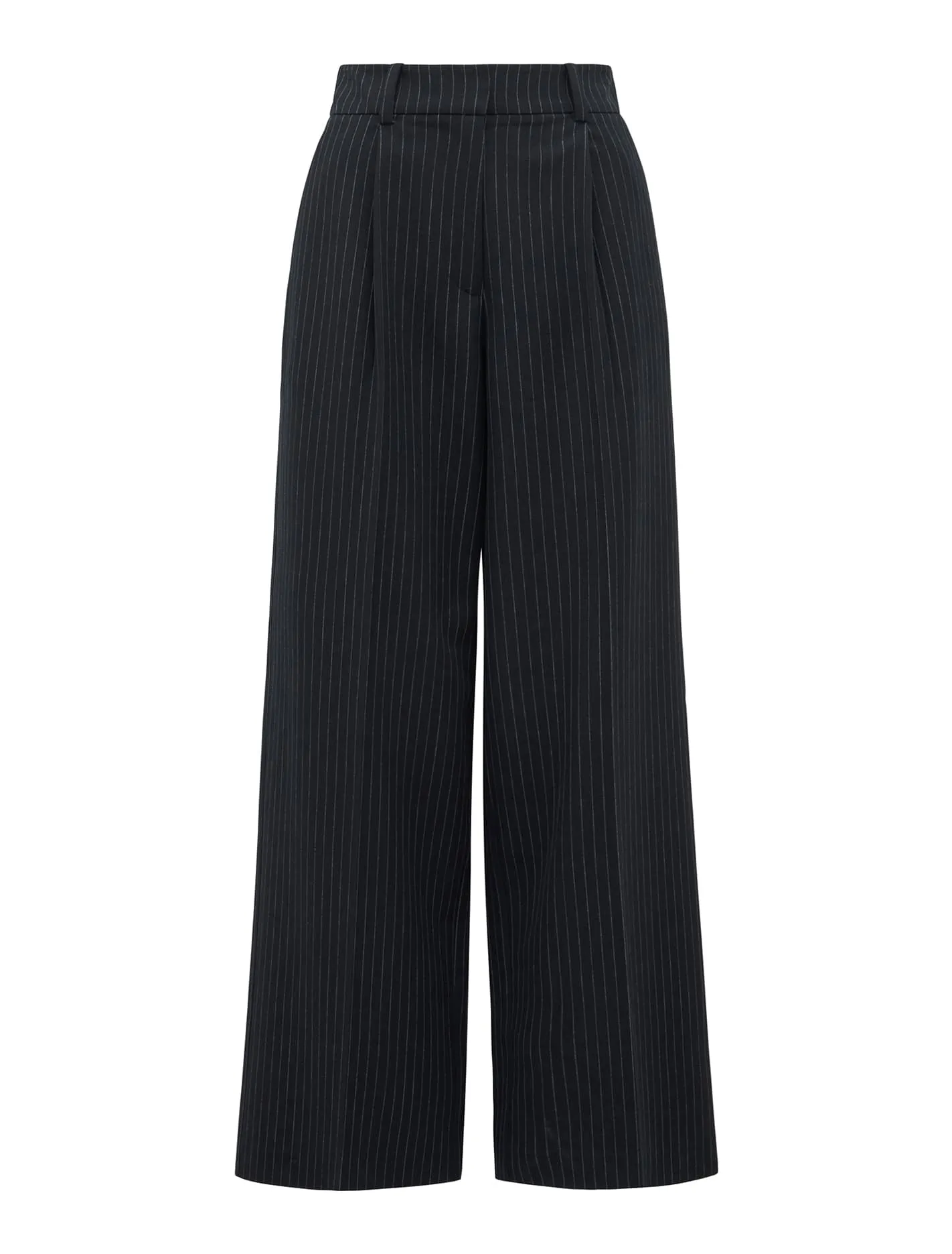 Noa Pinstripe Wide Leg Pants