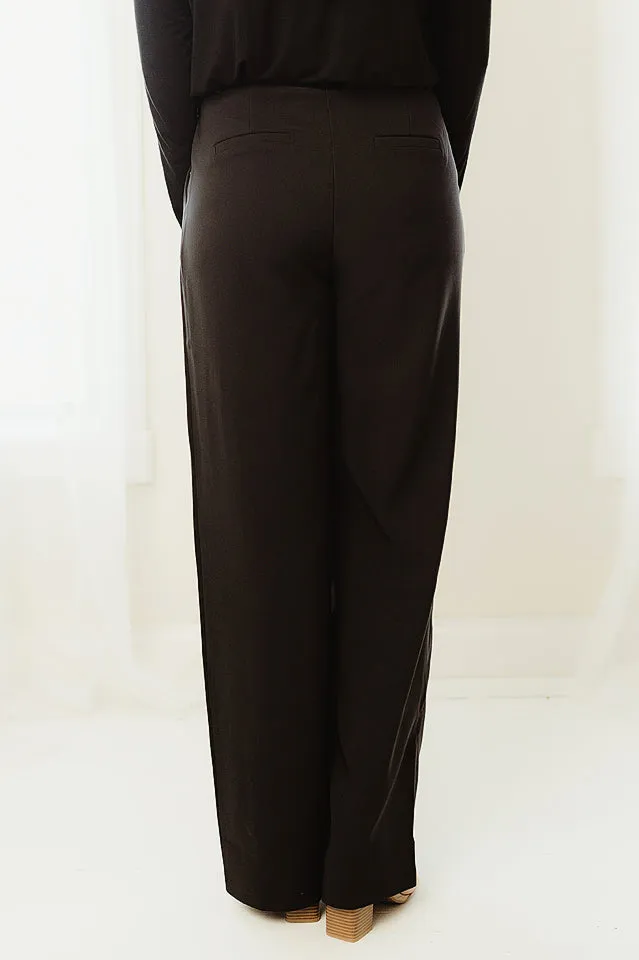Pleated Wide Pants