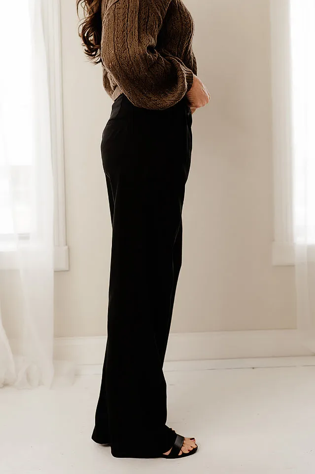 Pleated Wide Pants
