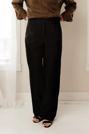 Pleated Wide Pants