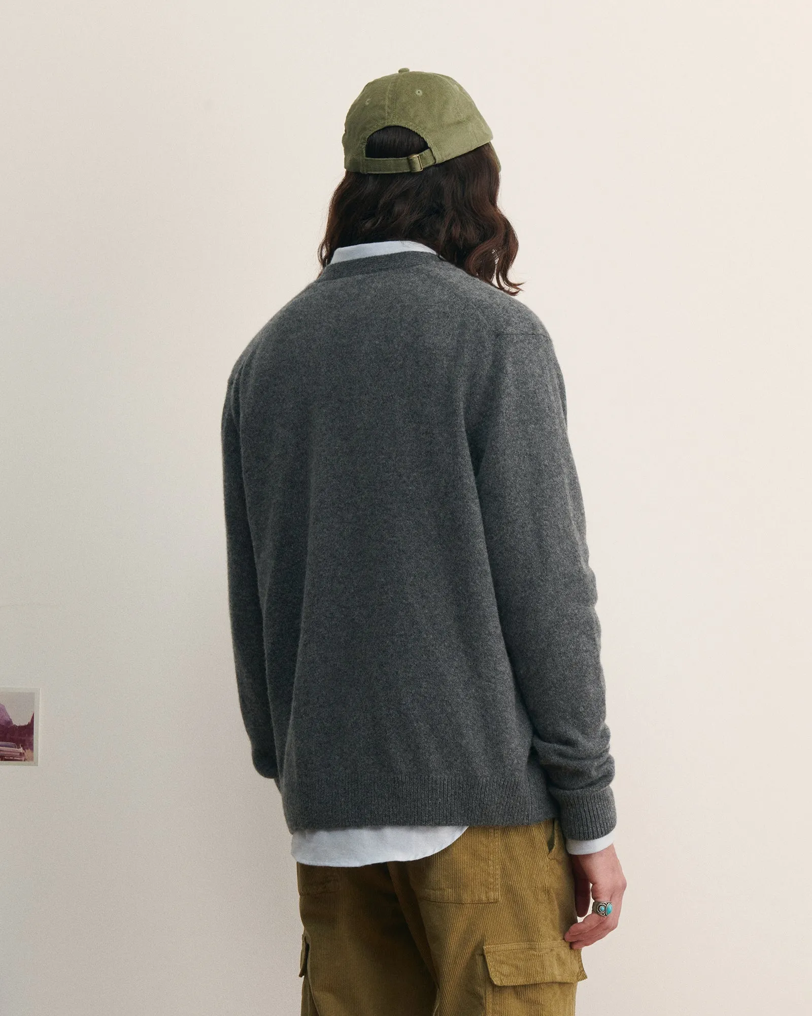 "Patch Coeur" lhomme wool cardigan