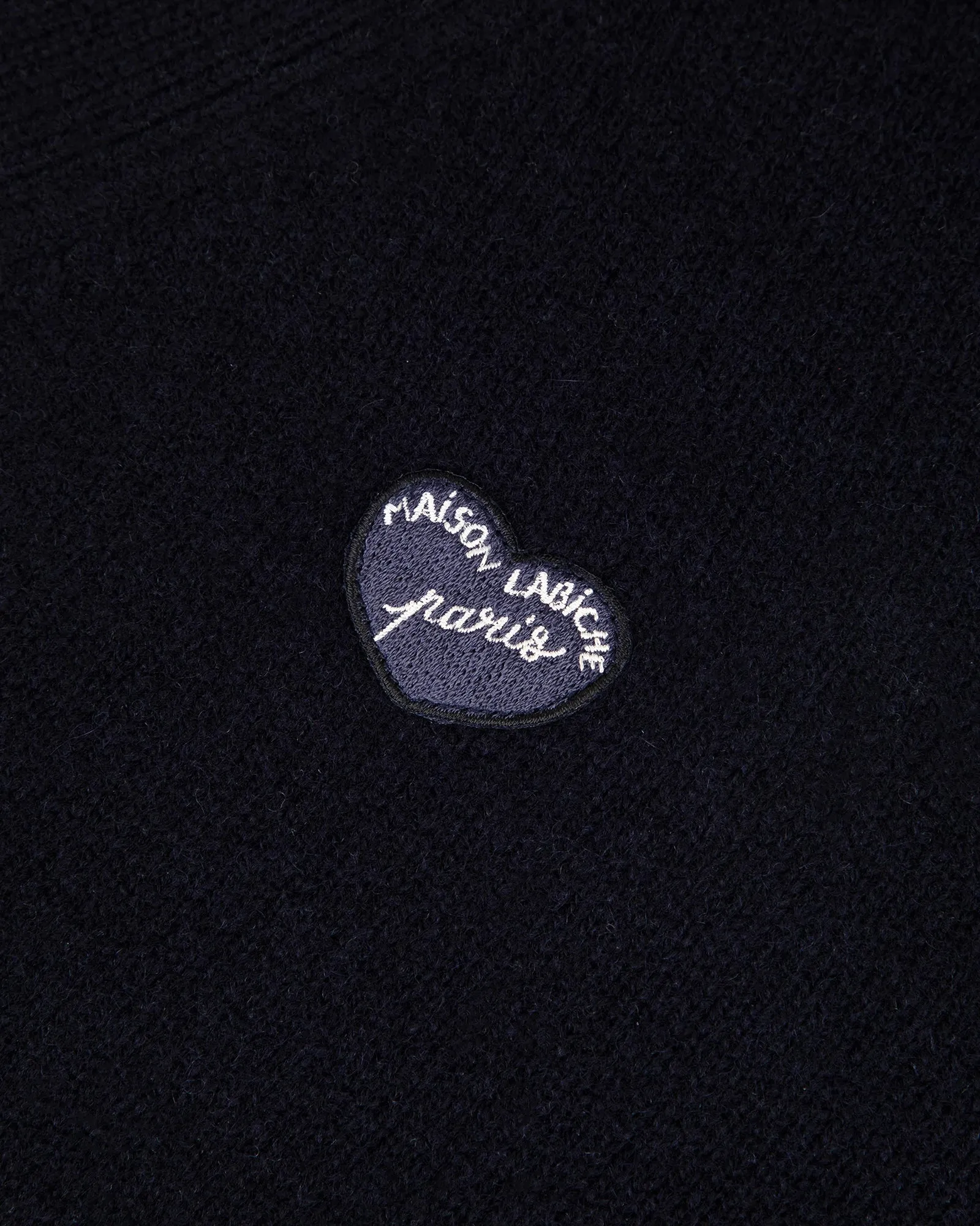 "Patch Coeur" lhomme wool cardigan