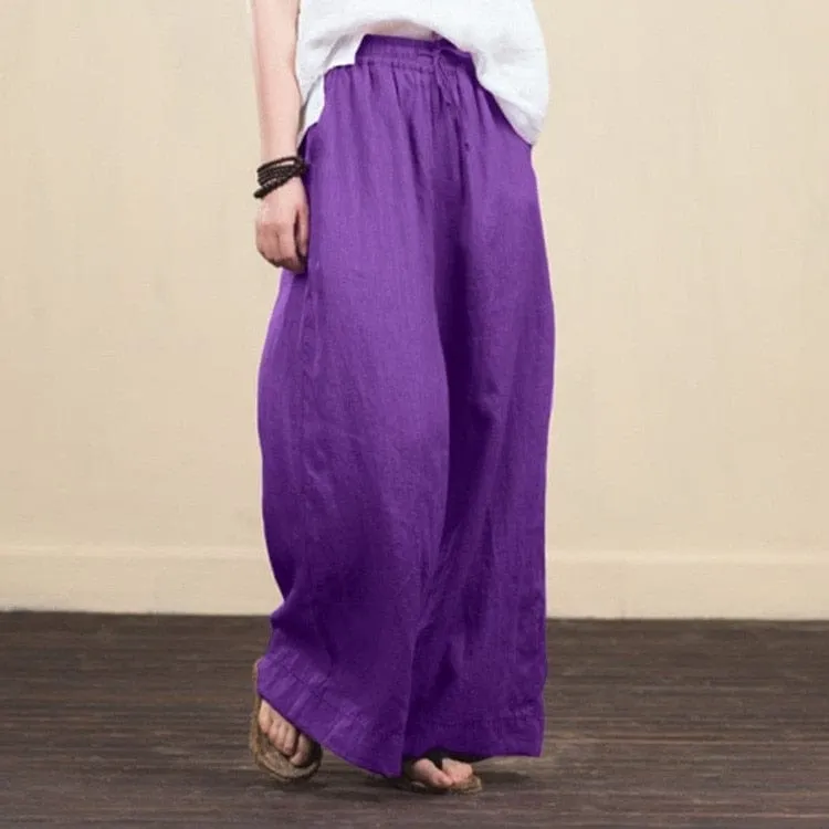 Sheeba Wide Leg Palazzo Pants