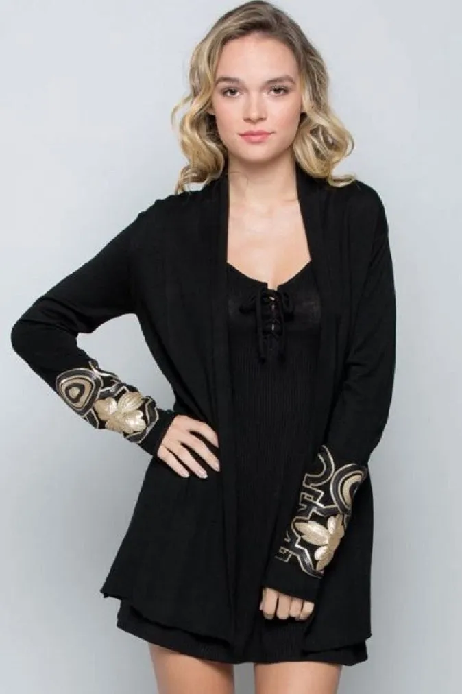 The Clementine Sequin Cardigan